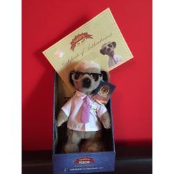 For sale meerkat toys with certificates.