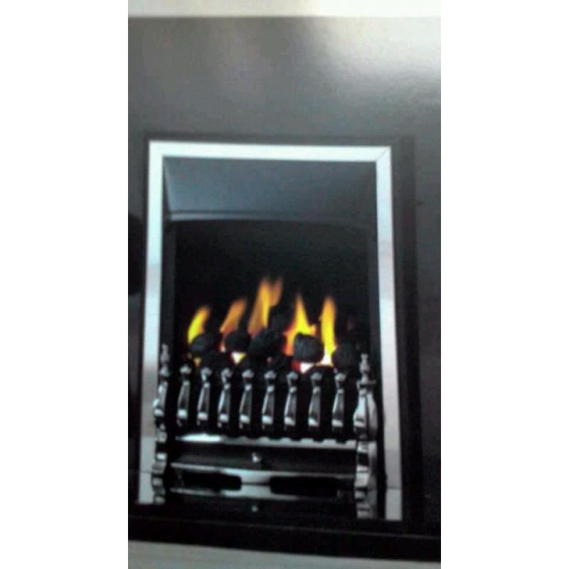 Gas fire