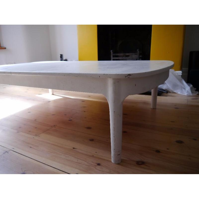 White painted wooden Coffee Table