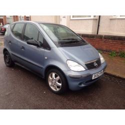 MERCEDES A160 CLASS 5 DOOR 2003