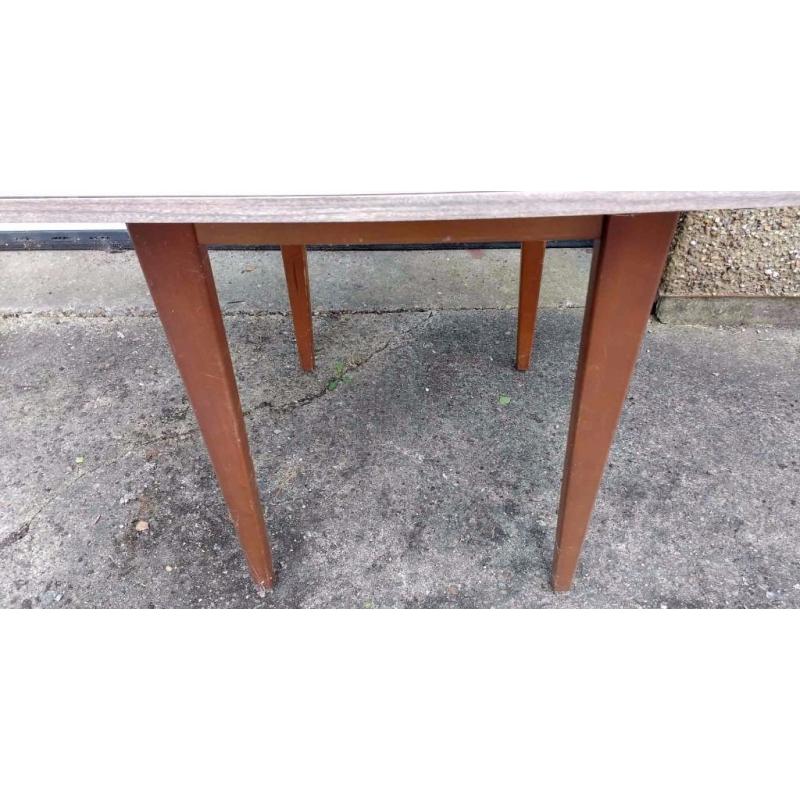 Vintage formica drop leaf dining/kitchen table – 1950s/60s