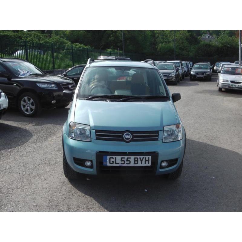 2005 FIAT PANDA 4X4 11 ENTRYS IN SERVICE BOOK 4X4 PETROL