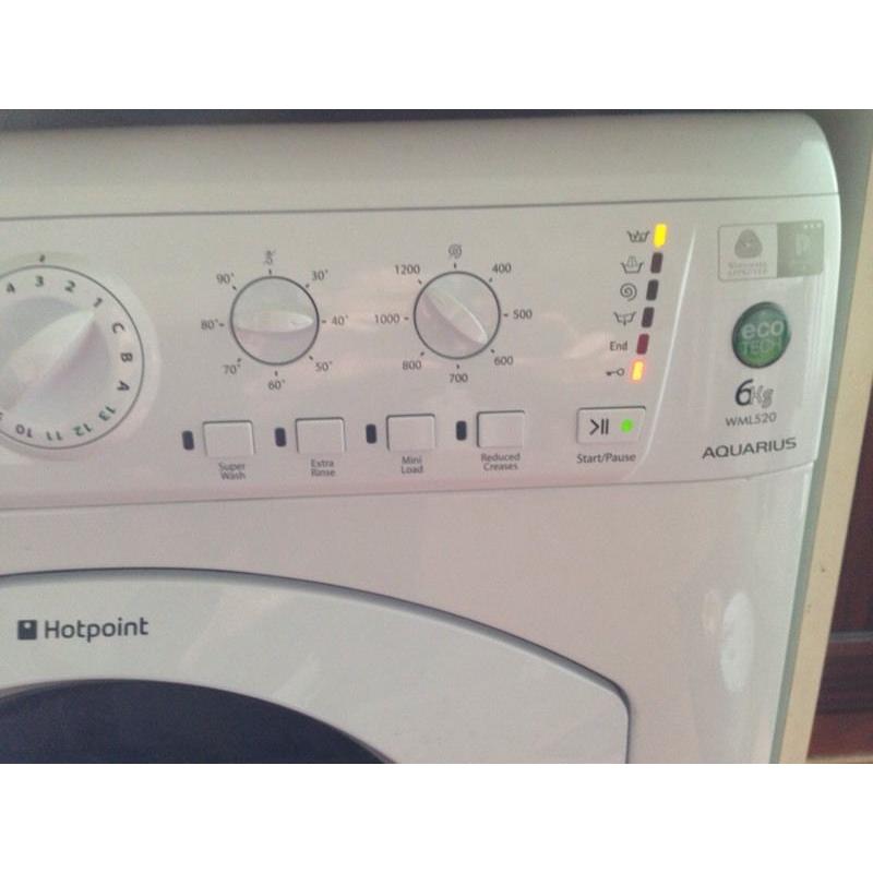 Hotpoint 6kg washing machine.