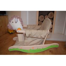 Pintoy Wooden Rocking Horse