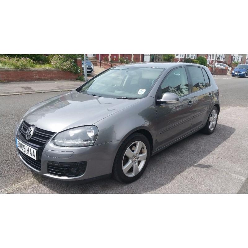 VW golf SPORT 1.4 tsi petrol 2009 part ex p/x 88K one owner cheap insurance