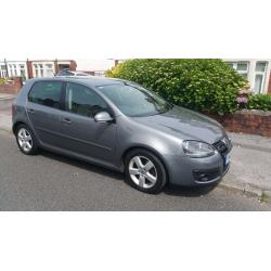 VW golf SPORT 1.4 tsi petrol 2009 part ex p/x 88K one owner cheap insurance