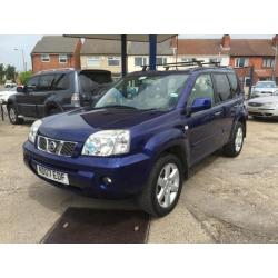 2007 Nissan X-Trail 2.2dCi diesel Columbia sat nav 97,000 miles full history!!