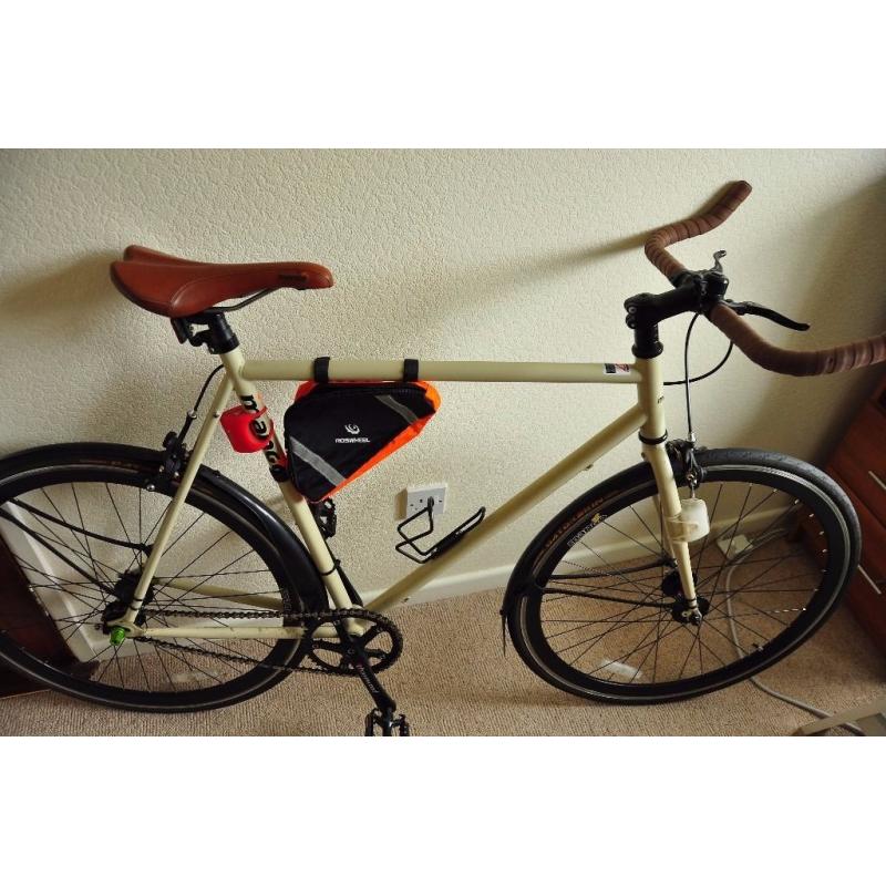 Mango Bike Single Speed Special Edition Classic Cream for sale, Large Frame, excellent condition!