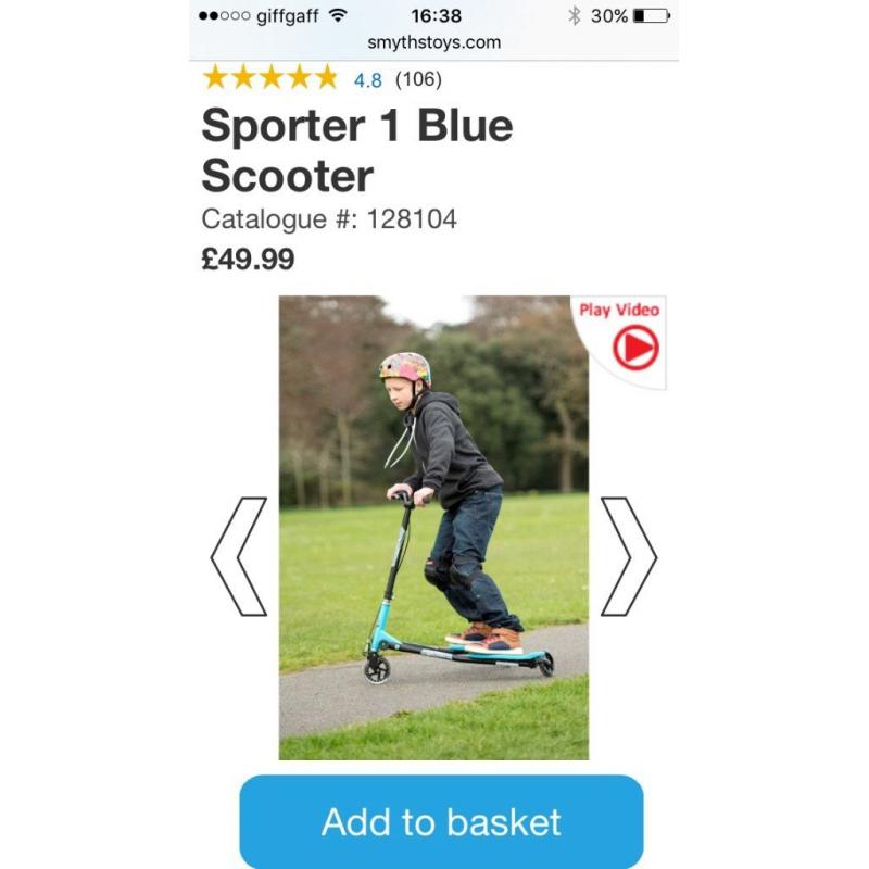 Sporter scooter