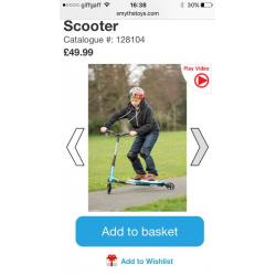 Sporter scooter