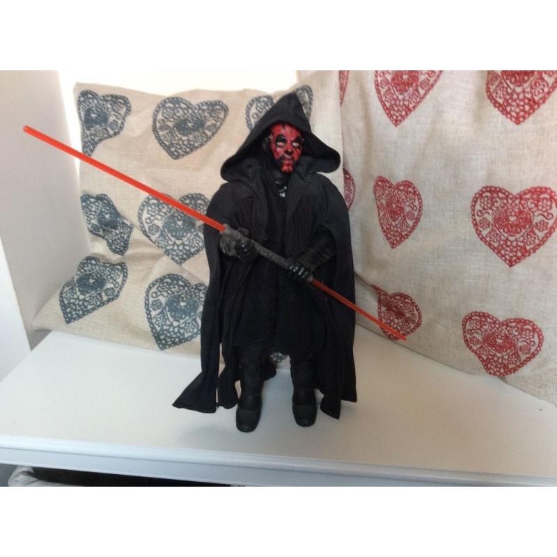 Darth Maul 12 inch hasbro doll.