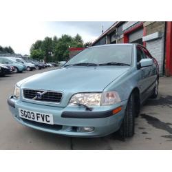 Superb driving Volvo S40 full year mot with service history one lady owner from new