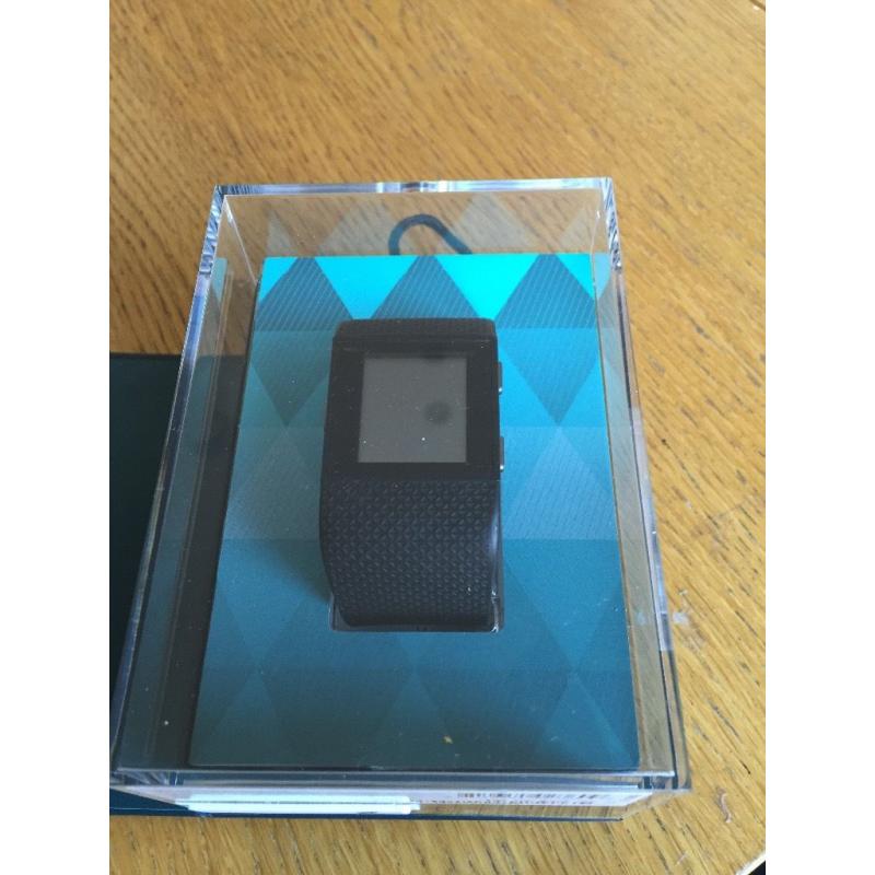 Fitbit surge, boxed