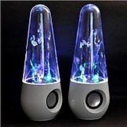 Light show water speakers