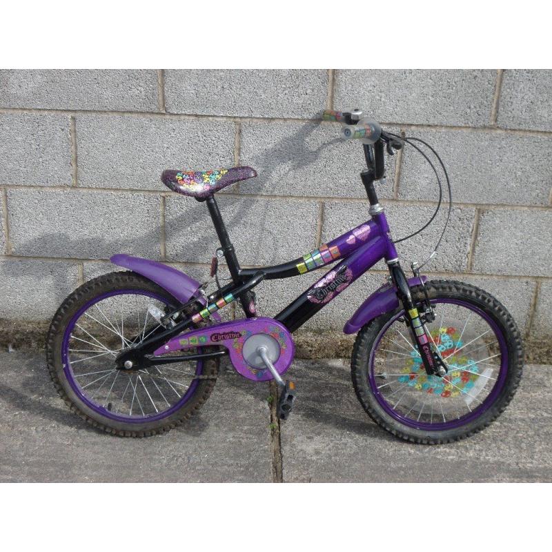 girls bike 18''