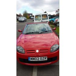 MG TF sports car manual petrol convertible 1.8