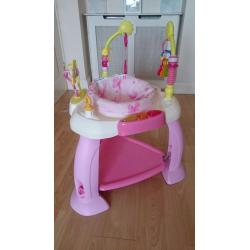 Baby Activity station with rotating seat