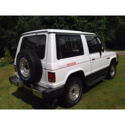 1987 MITSUBISHI SHOGUN MK1 SWB 2.5TD POWER WAGON 64,000MILES FROM NEW PAJERO