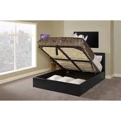 Double Beds - All Brand new - delivered - leather - divan - wooden - king tv bed