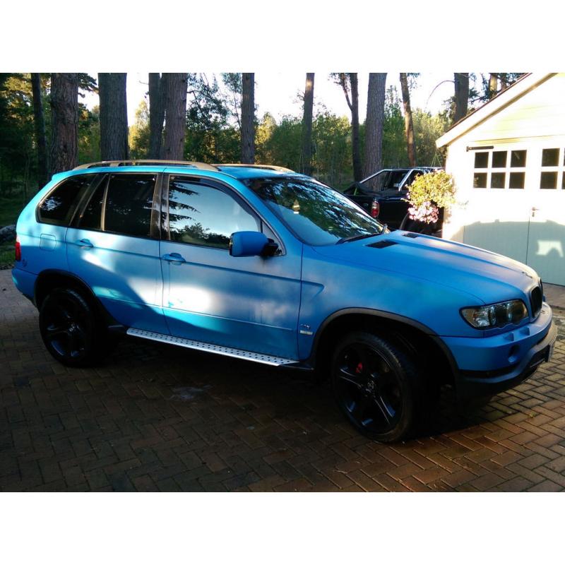 BMW X5 4.4i AUTO - LPG Converted, Liquid Wrapped, Nappa Interior, Sat Nav, 20" Wheels *Sale/Swap