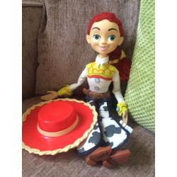 Talking Jessie Doll with hat!