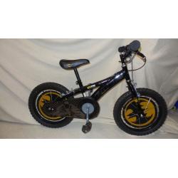 BATMAN BIKE 16" WITH BELL & HELMET