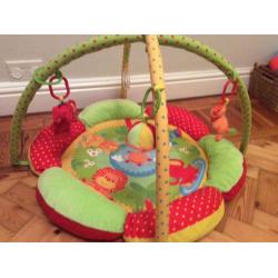 Baby activity play gym