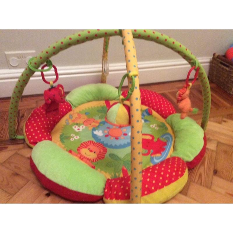 Baby activity play gym