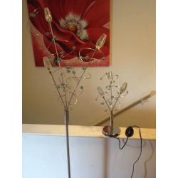 Floor lamp stand and table lamp