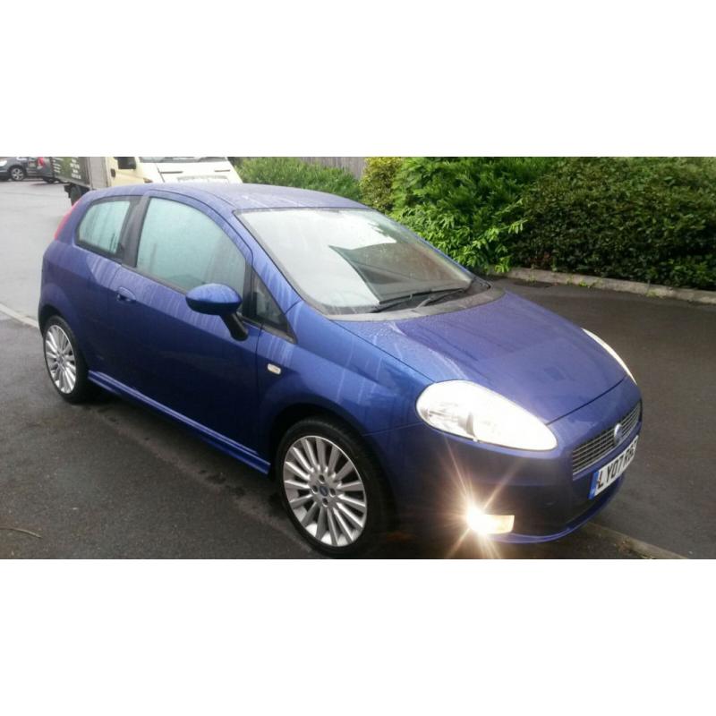 fiat punto 2007sport 1.4 16V 3 door hatchback