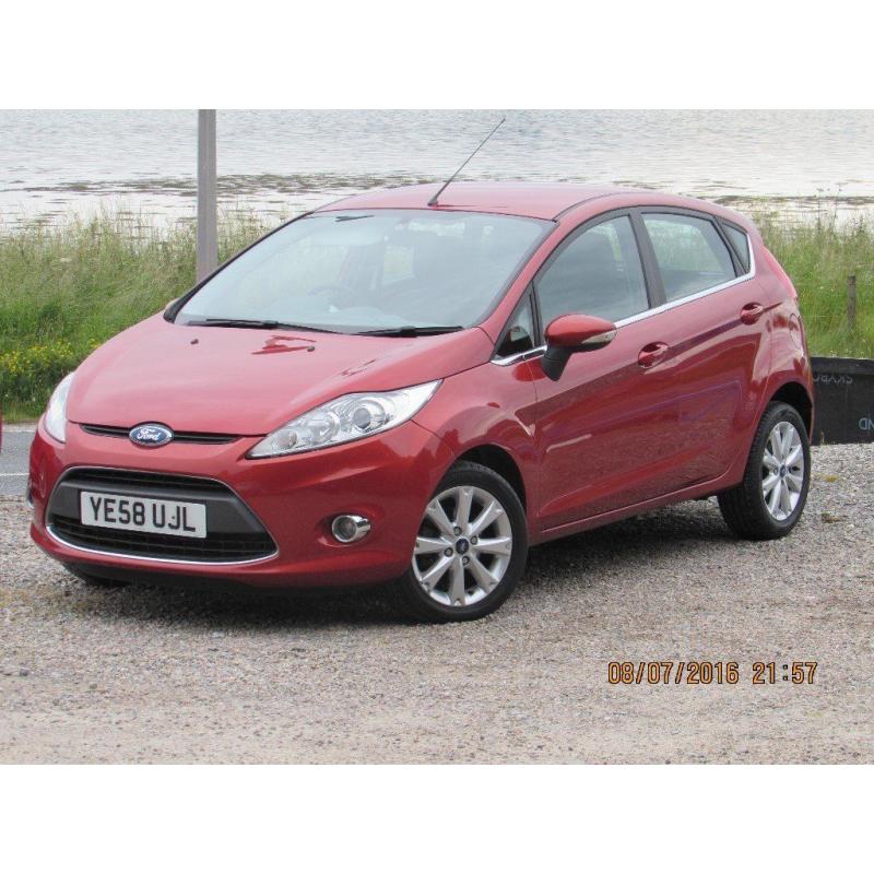 08/58 FORD FIESTA ZETEC 1.5 5 DOOR ONLY 32500 MILES, 2 FORMER KEEPERS