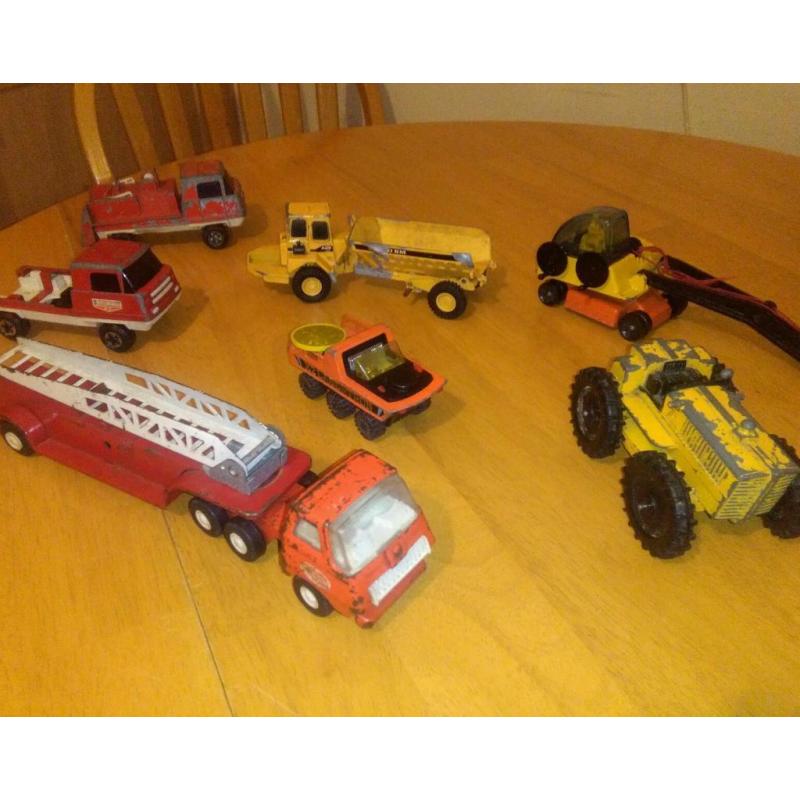 Vintage retro toy cars Tonka etc collectible