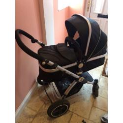 I safe pushchair, car seat and isofix