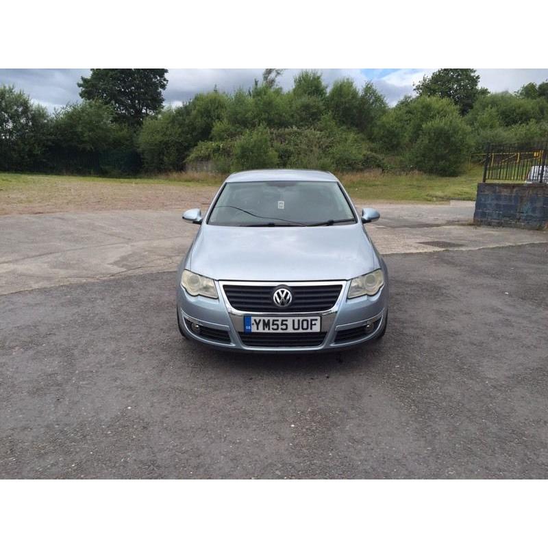 VOLKSWAGEN PASSAT SPORT TDI 2.0cc 140bhp 6 speed 4 door saloon NEW SHAPE 55/2005 3 former keepers 88