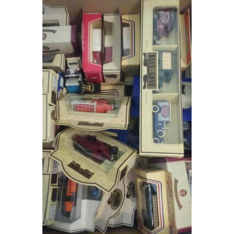 Boxed collectable toy cars