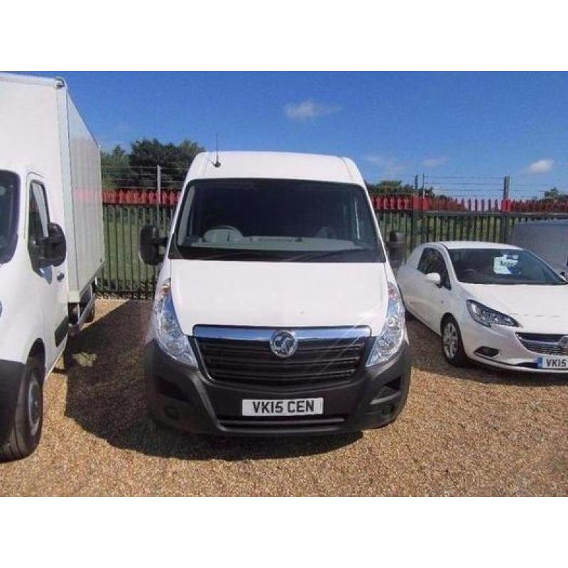 2015 Vauxhall Movano 2.3 CDTi BiTurbo ecoFLEX H2 Van 136ps Diesel