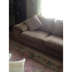 Settee & armchair