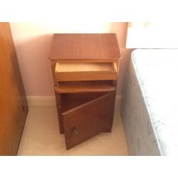 Vintage 1940's bedside cabinet