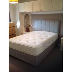 Double divan bed