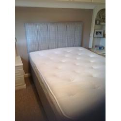 Double divan bed