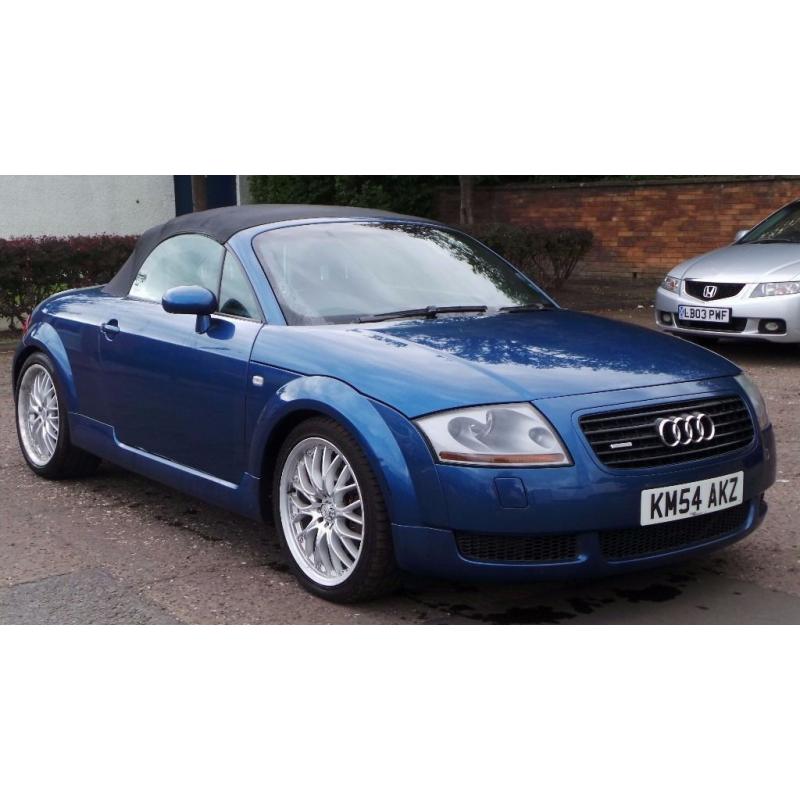 2004 54 AUDI TT 1.8 (225BHP) QUATTRO CONVERTIBLE (PART EX WELCOME)