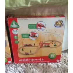 ELC wooden train sets