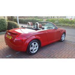 2001 AUDI TT CONVERTIBLE 1.8 180 BHP QUATTRO HIGHLY MAINTAINED LOVELY EXAMPLE IN GREAT CONDITION