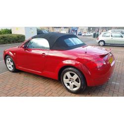 2001 AUDI TT CONVERTIBLE 1.8 180 BHP QUATTRO HIGHLY MAINTAINED LOVELY EXAMPLE IN GREAT CONDITION