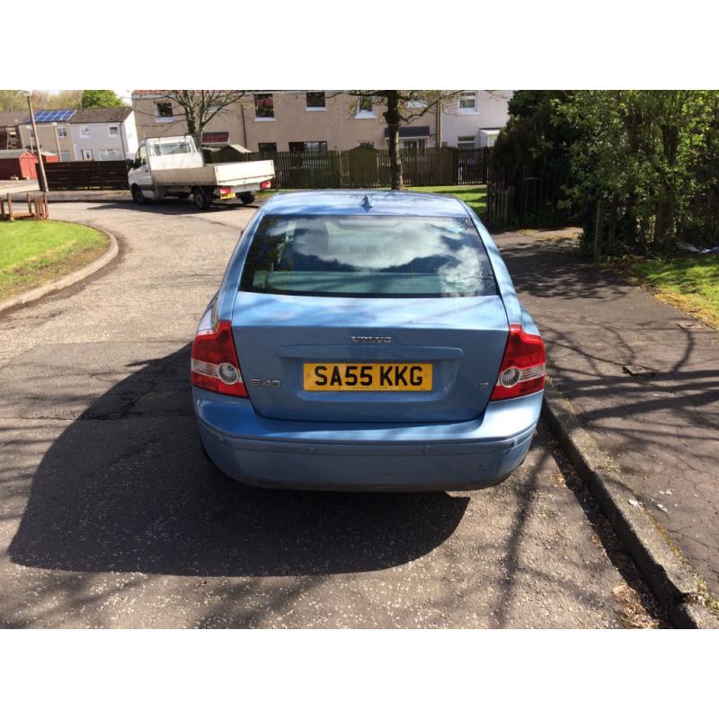 Volvo S40 1.8 Light blue, 2005, Brilliant condition for age! Petrol engine. Denny, Falkirk