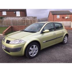 2003 RENAULT MEGANE 1.9 DCI 120 BHP DYNAMIQUE MODEL 16" ALLOYS MOTD NOVEMBER