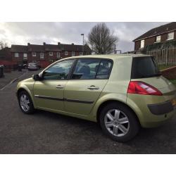 2003 RENAULT MEGANE 1.9 DCI 120 BHP DYNAMIQUE MODEL 16" ALLOYS MOTD NOVEMBER