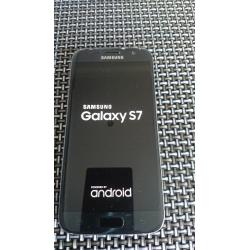 Samsung Galaxy S7, Black Onyx, Unlocked, 4 weeks old, with free MEI case