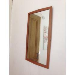 Vintage wooden mirror - GPlan, Ercol style