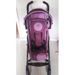 NEW Purple Chicco Litteway Pushchair